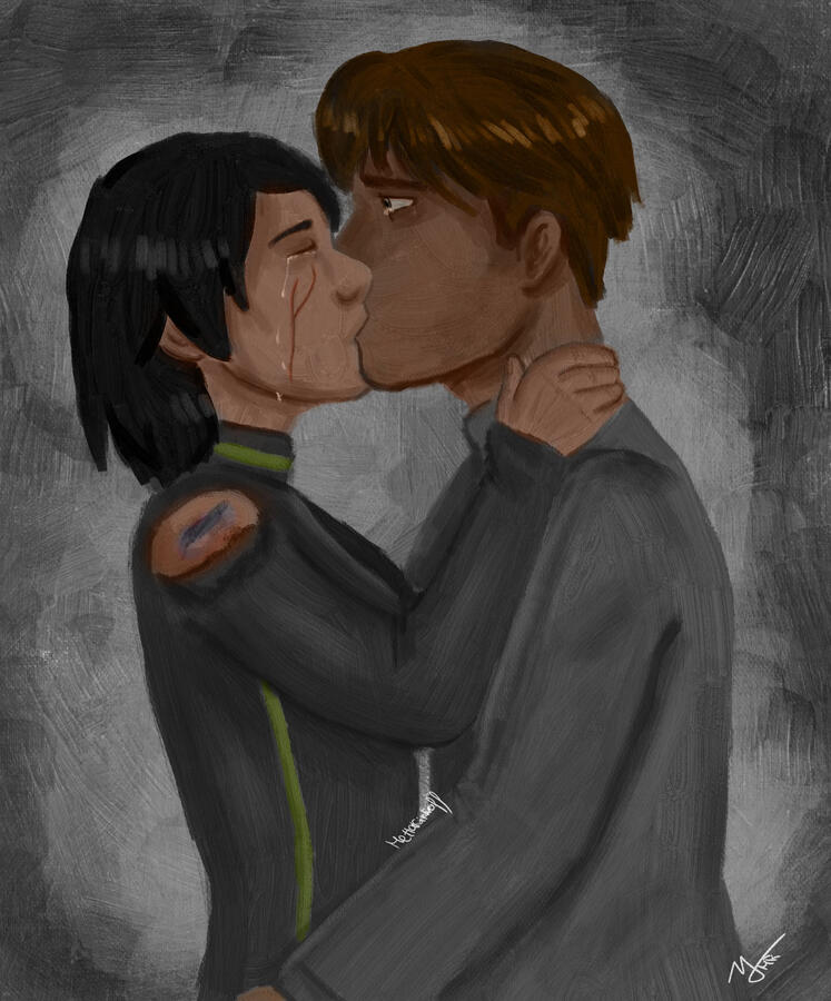 ¿Un último beso? En color